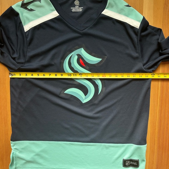 Seattle Kraken Jersey Home NHL Hockey Men’s Large - Picture 5 of 8